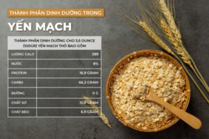Thành phần protein và dinh dưỡng trong yến mạch
